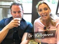 Jon Benson with Dr. Kellyann